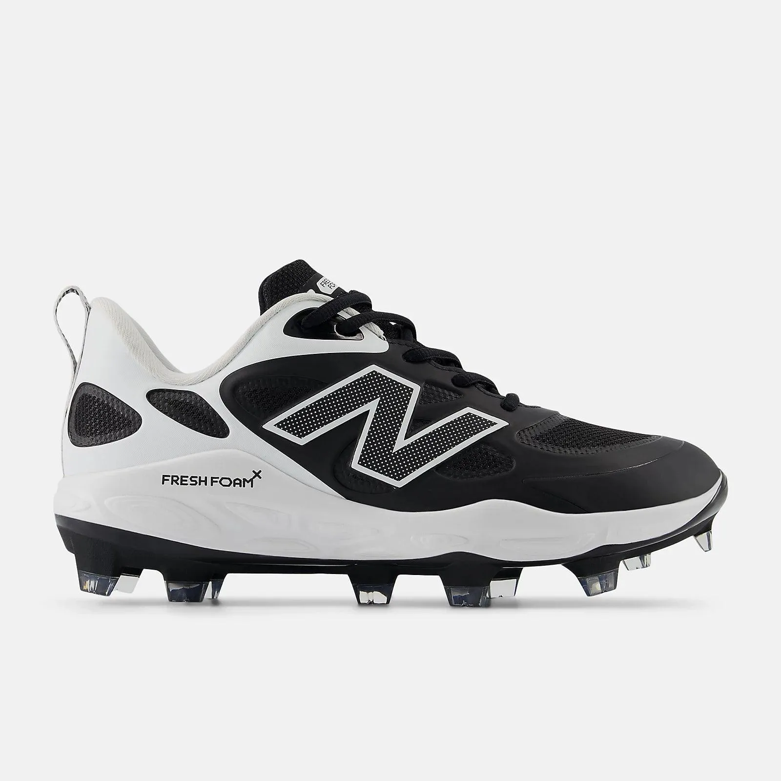 Foot Glide New Balance Women's Fresh Foam X Velo v4 Molded Softball Cleats - Black SPVELOK4
