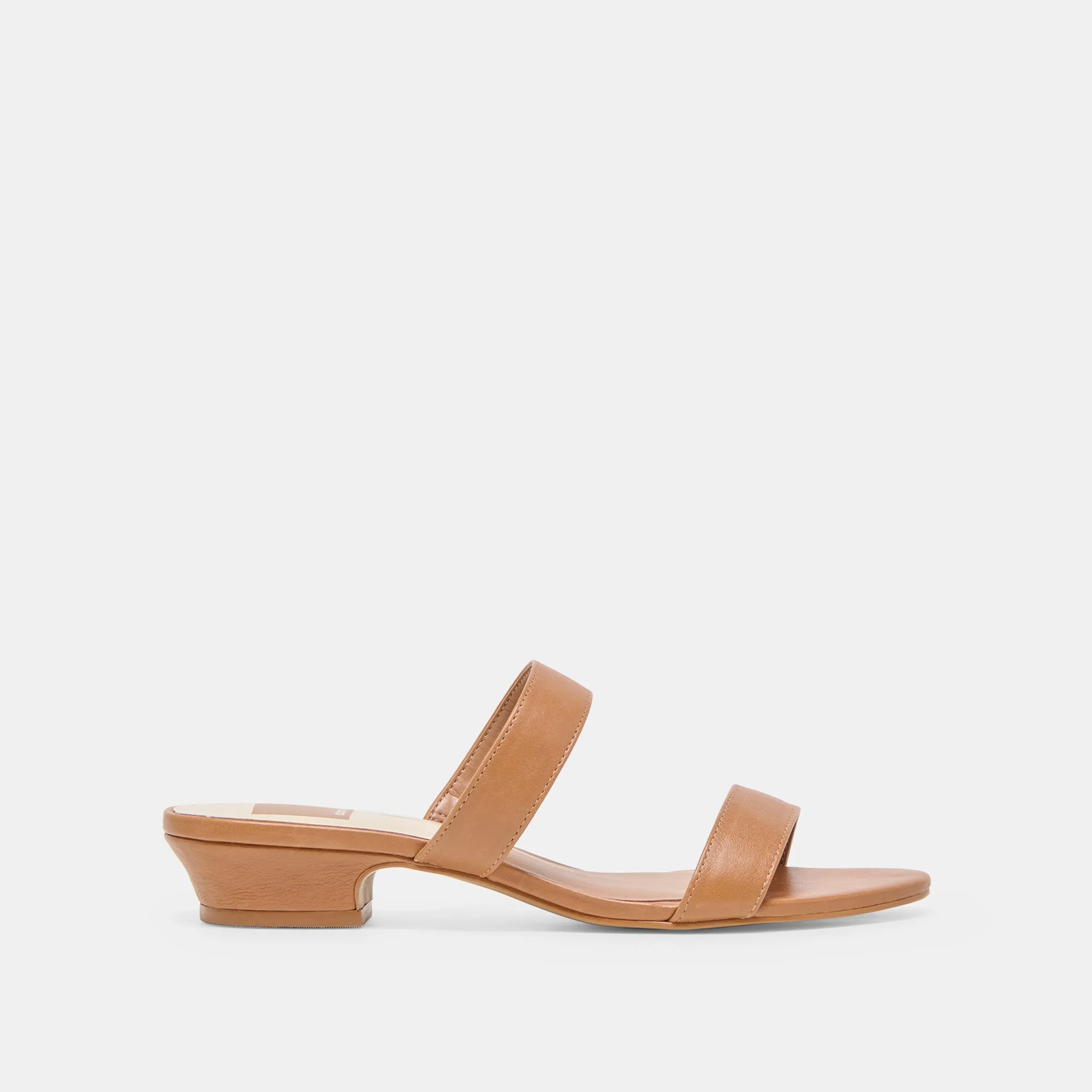 Chunky Heeled Boots Trendy Footwear KAMILE SANDALS SADDLE LEATHER