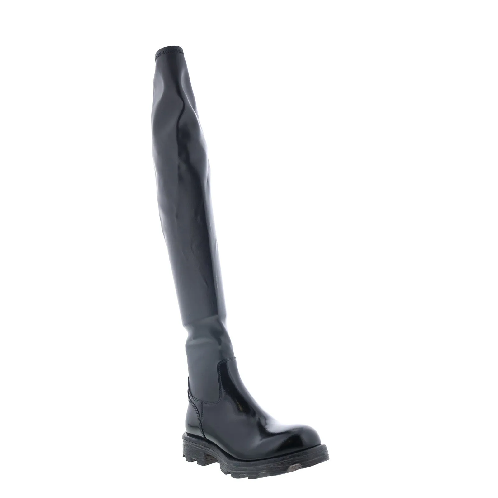 Diesel D-Hammer HCH Y03081-P0220-T8013 Womens Black Over The Knee Boots Active Wear Light support