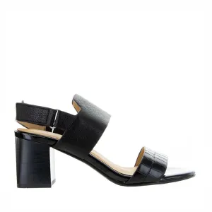 Attractive beach shoes Bresley Signal Black Croc