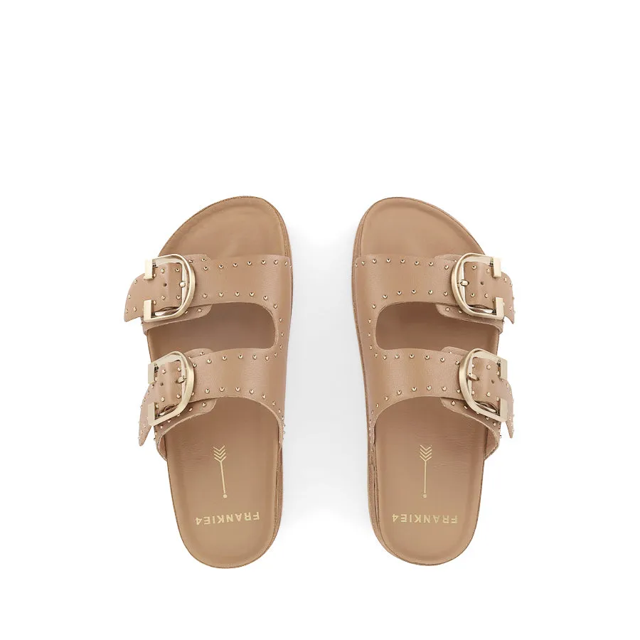 Fitted Traction DEON - CAMEL STUD LEATHER