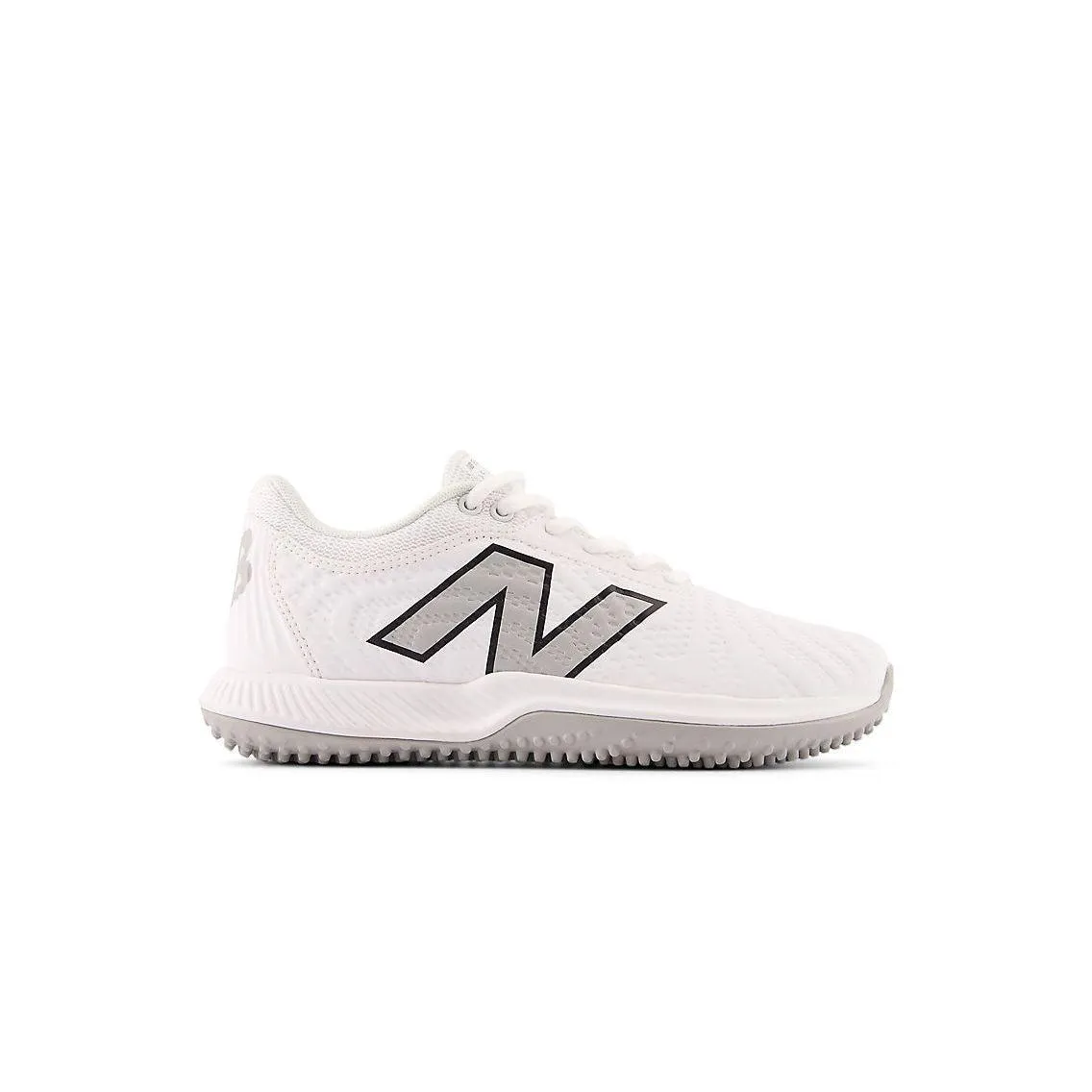 New Balance Women's FuelCell FUSE v4 Turf Trainer Softball Shoes - Optic White/Raincloud - STFUSEW4 Ultimate Ease