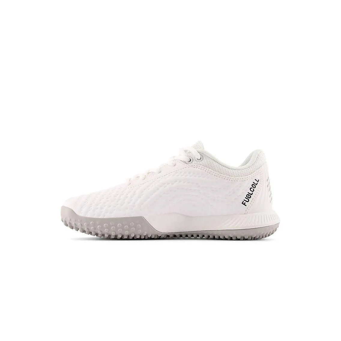 New Balance Women's FuelCell FUSE v4 Turf Trainer Softball Shoes - Optic White/Raincloud - STFUSEW4 Street Drive
