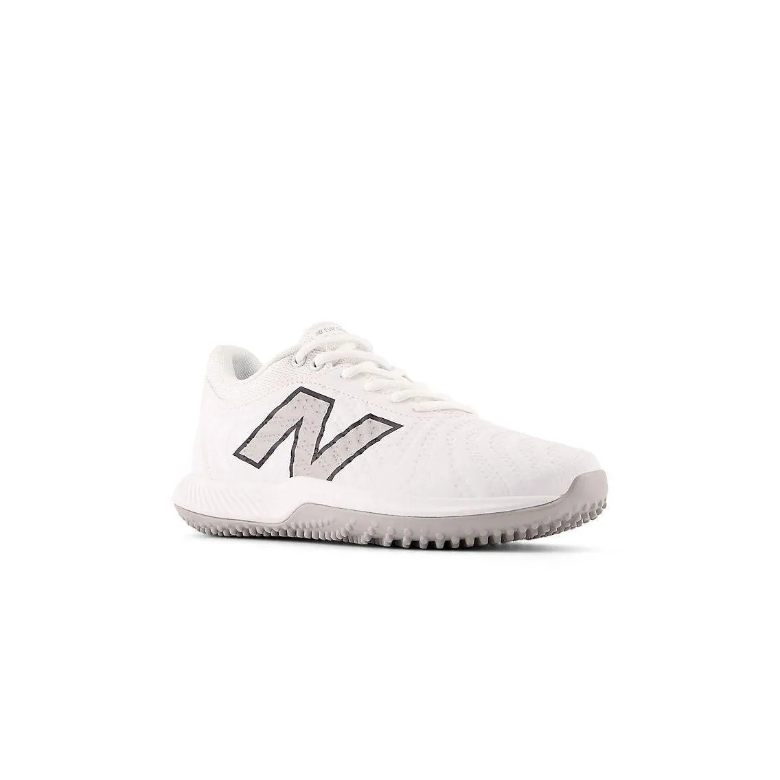 New Balance Women's FuelCell FUSE v4 Turf Trainer Softball Shoes - Optic White/Raincloud - STFUSEW4 Everyday Sport Easy Footwear