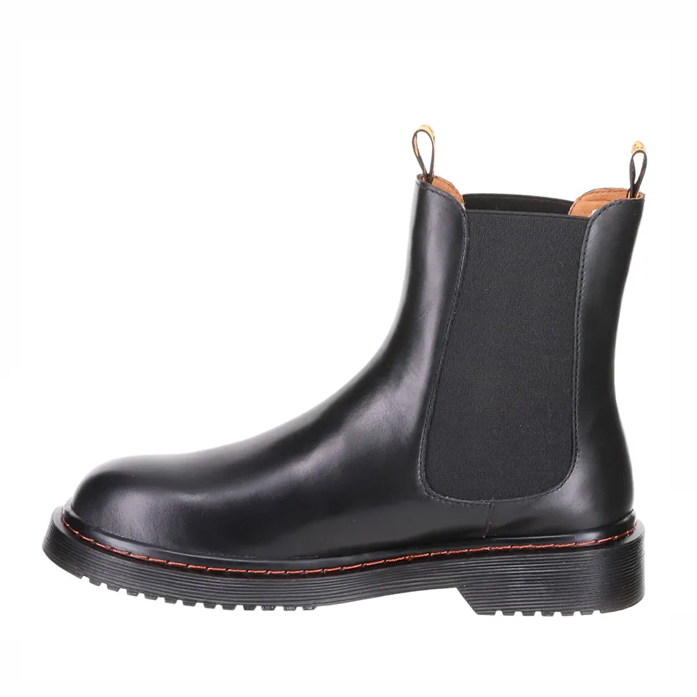 LE SANSA DINGO BLACK Leather