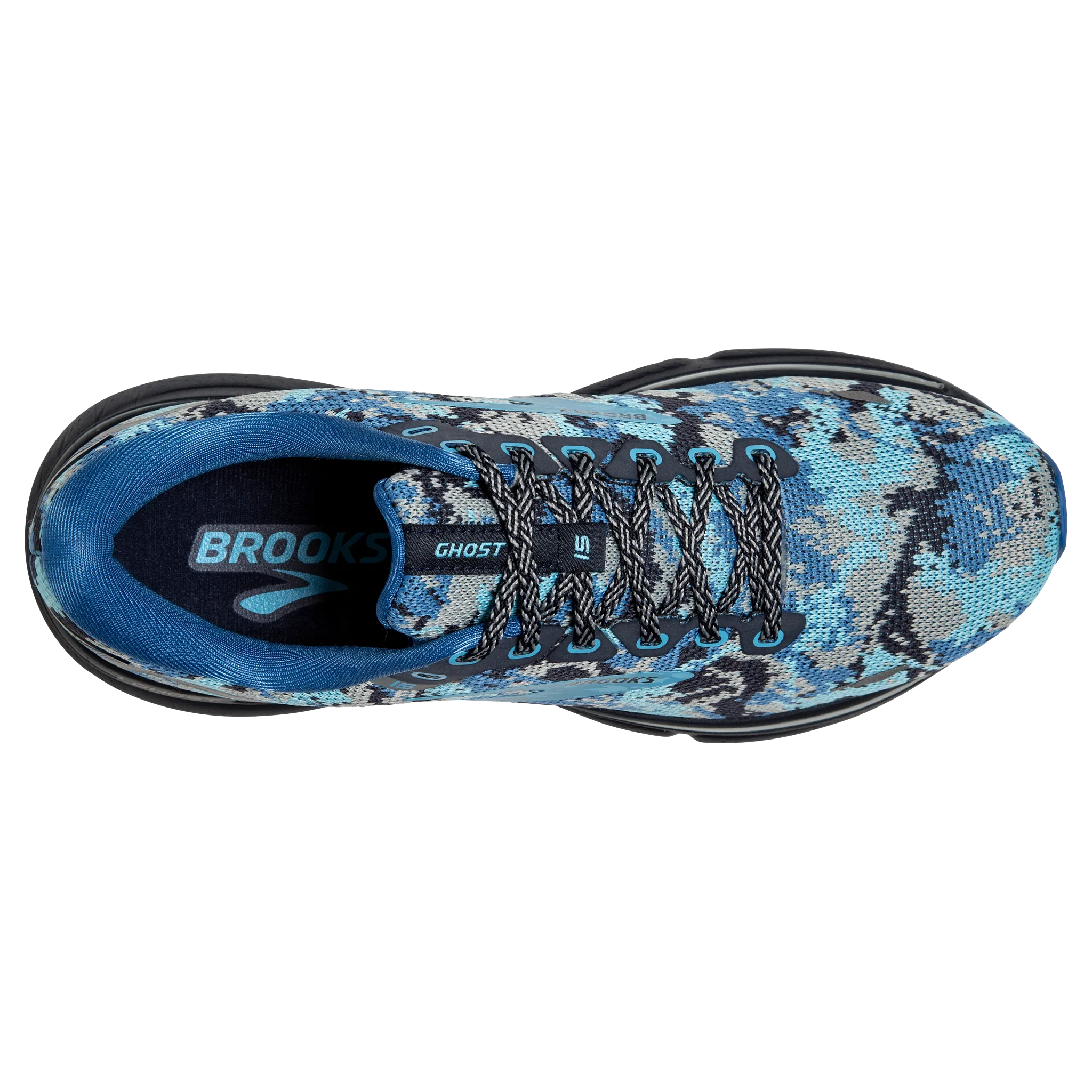 Men's Ghost 15 running in a stadium shoes