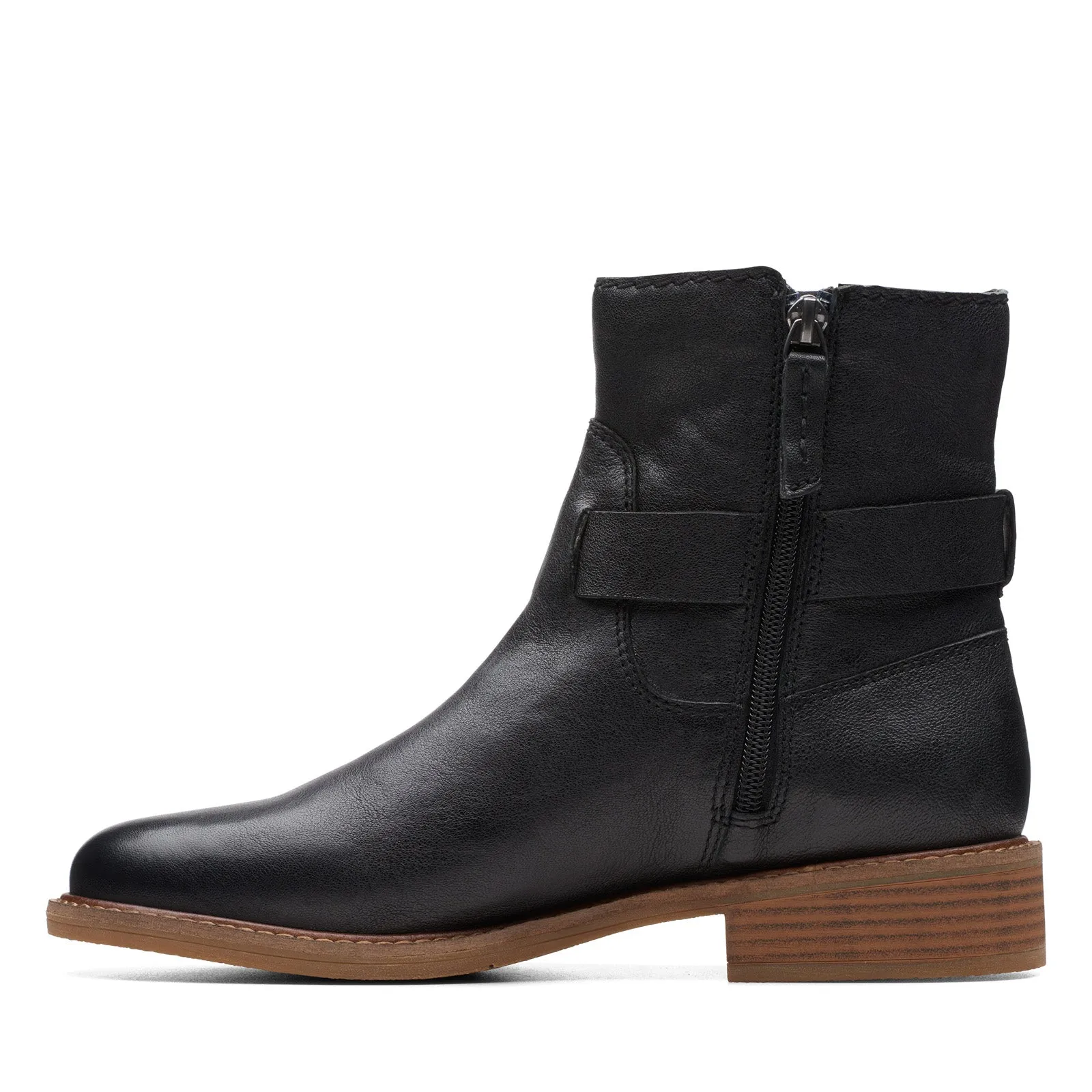 Desert Expedition Clarks Cologne Strap 26174771 Womens Black Wide Ankle & Booties Boots