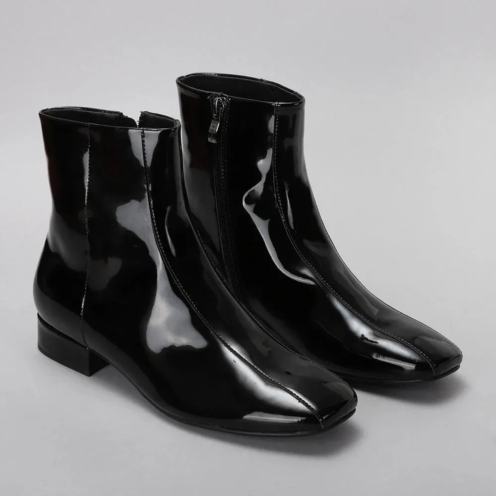 LE SANSA SASHA BLACK PATENT Athletic Wear