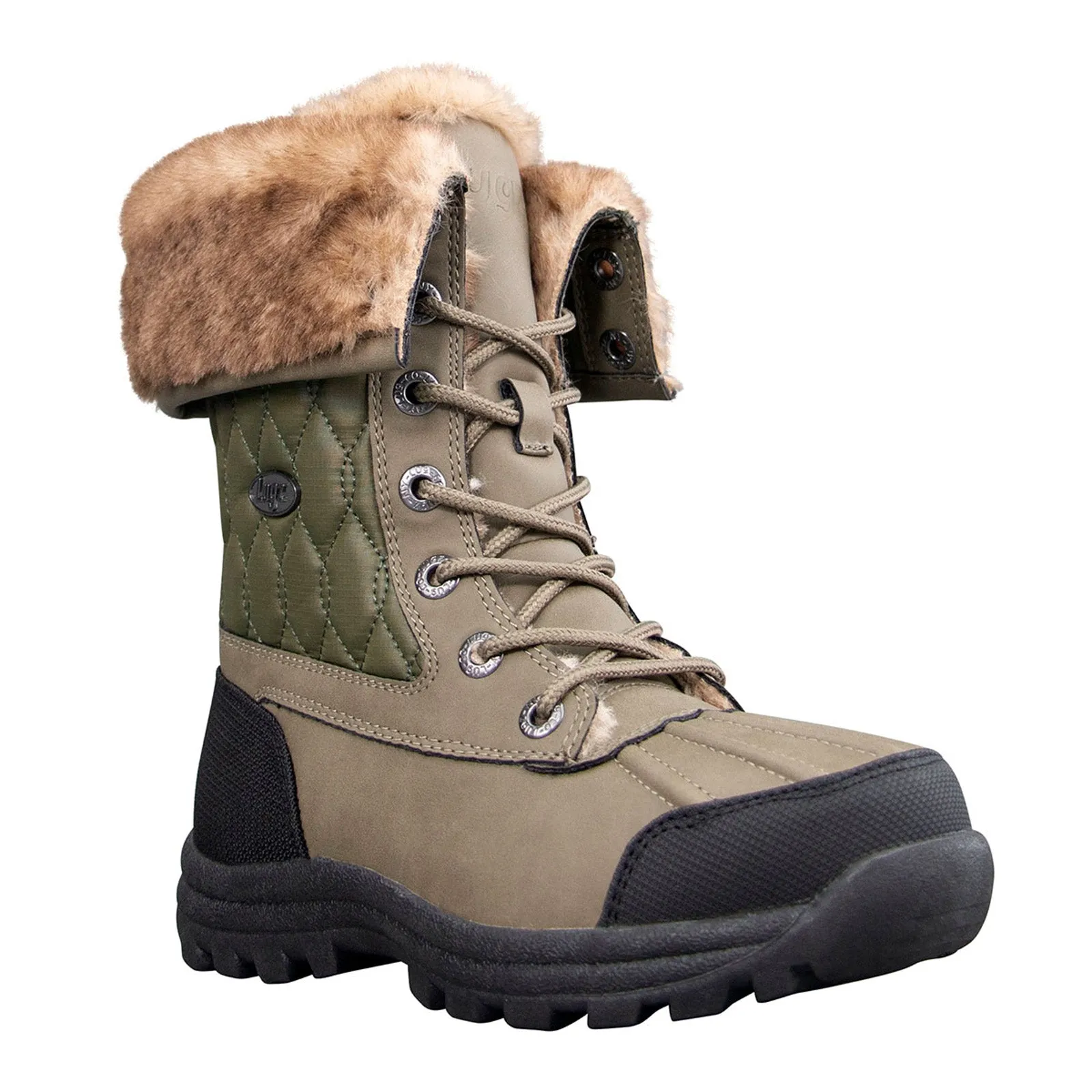 Lugz Tambora Quilted WTAMTV-3215 Womens Gray Synthetic Casual Dress Boots Quality craftsmanship
