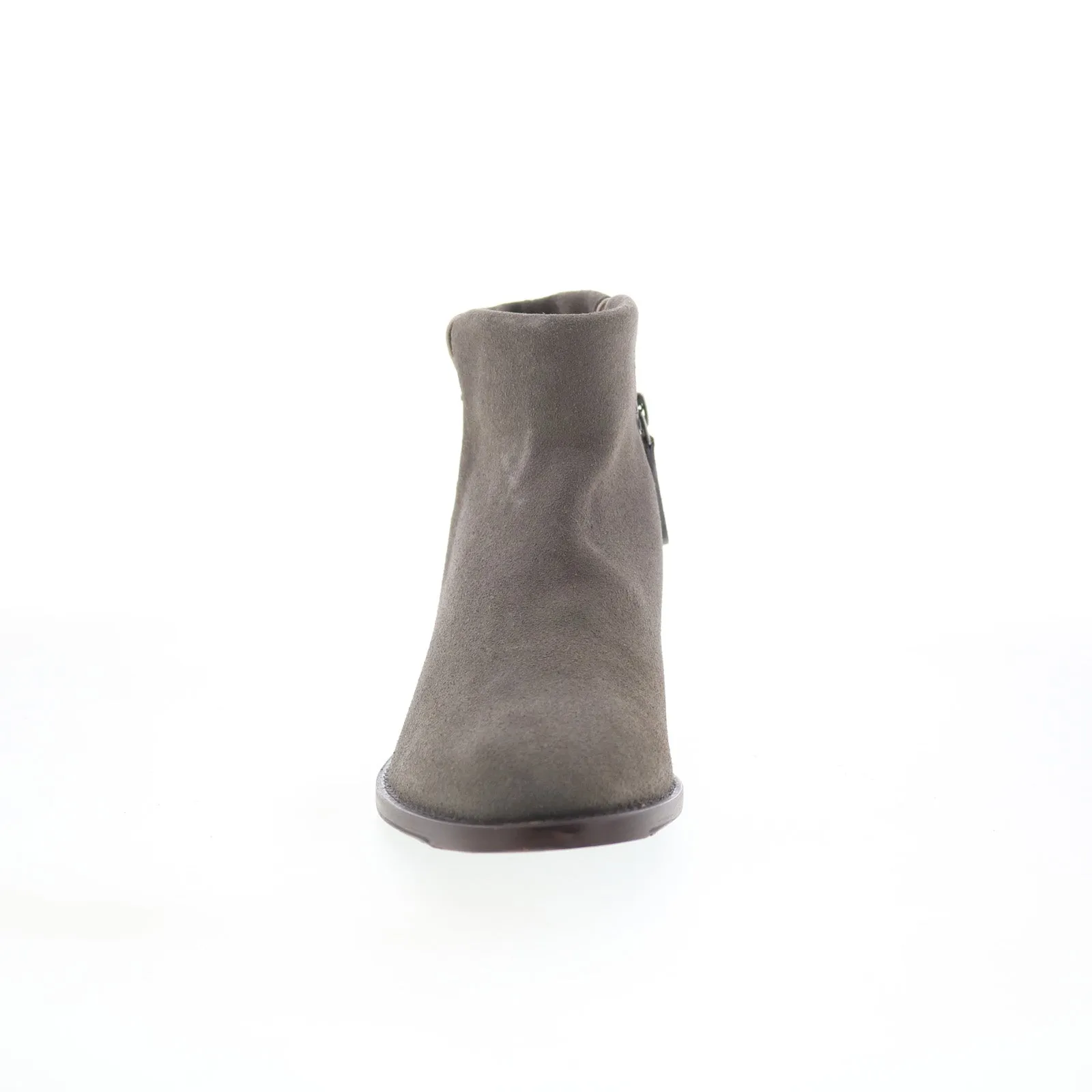 Daily Ready Sleek Profile Johnston & Murphy Liliana 78-51960 Womens Gray Suede Casual Dress Boots