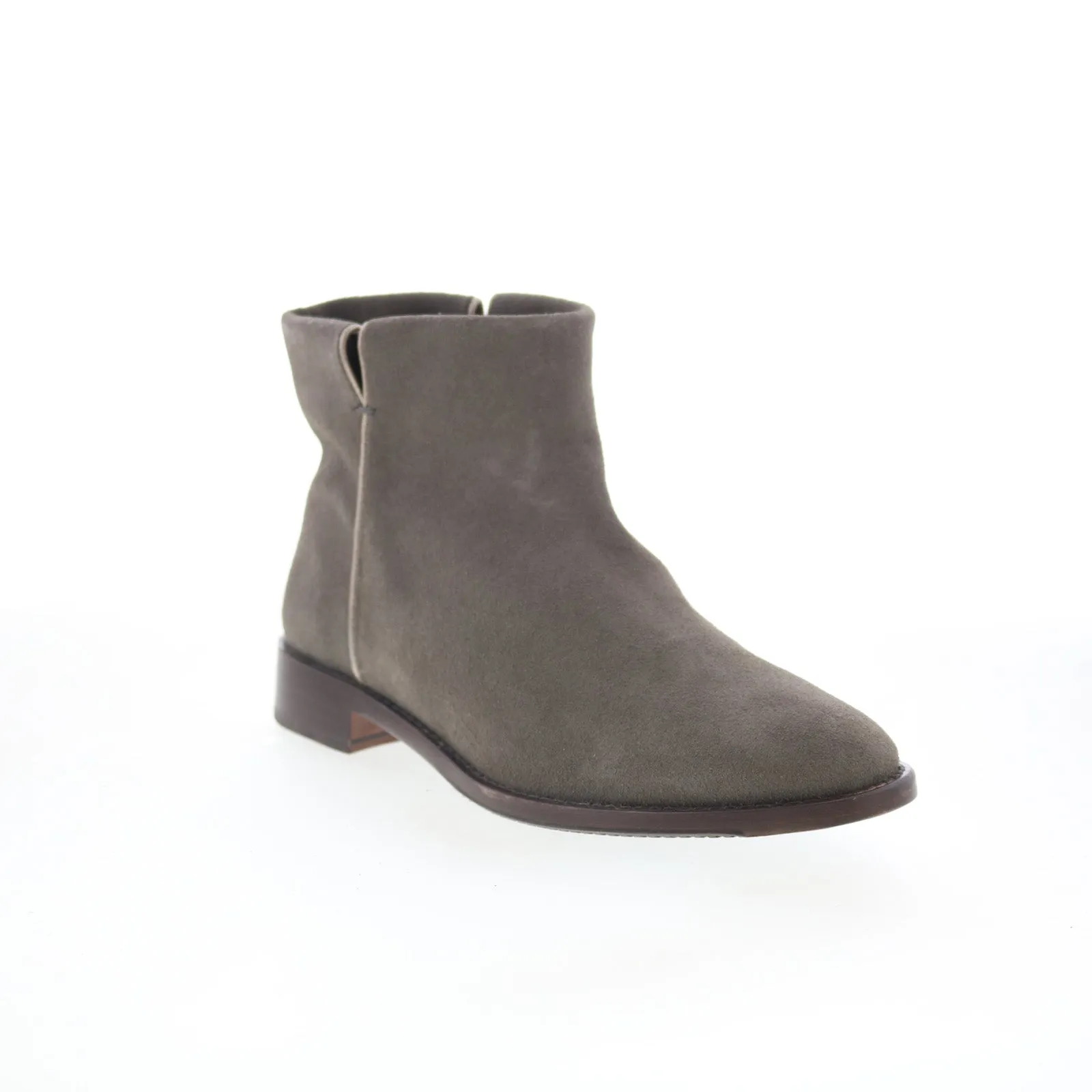 Modern Design Johnston & Murphy Liliana 78-51960 Womens Gray Suede Casual Dress Boots