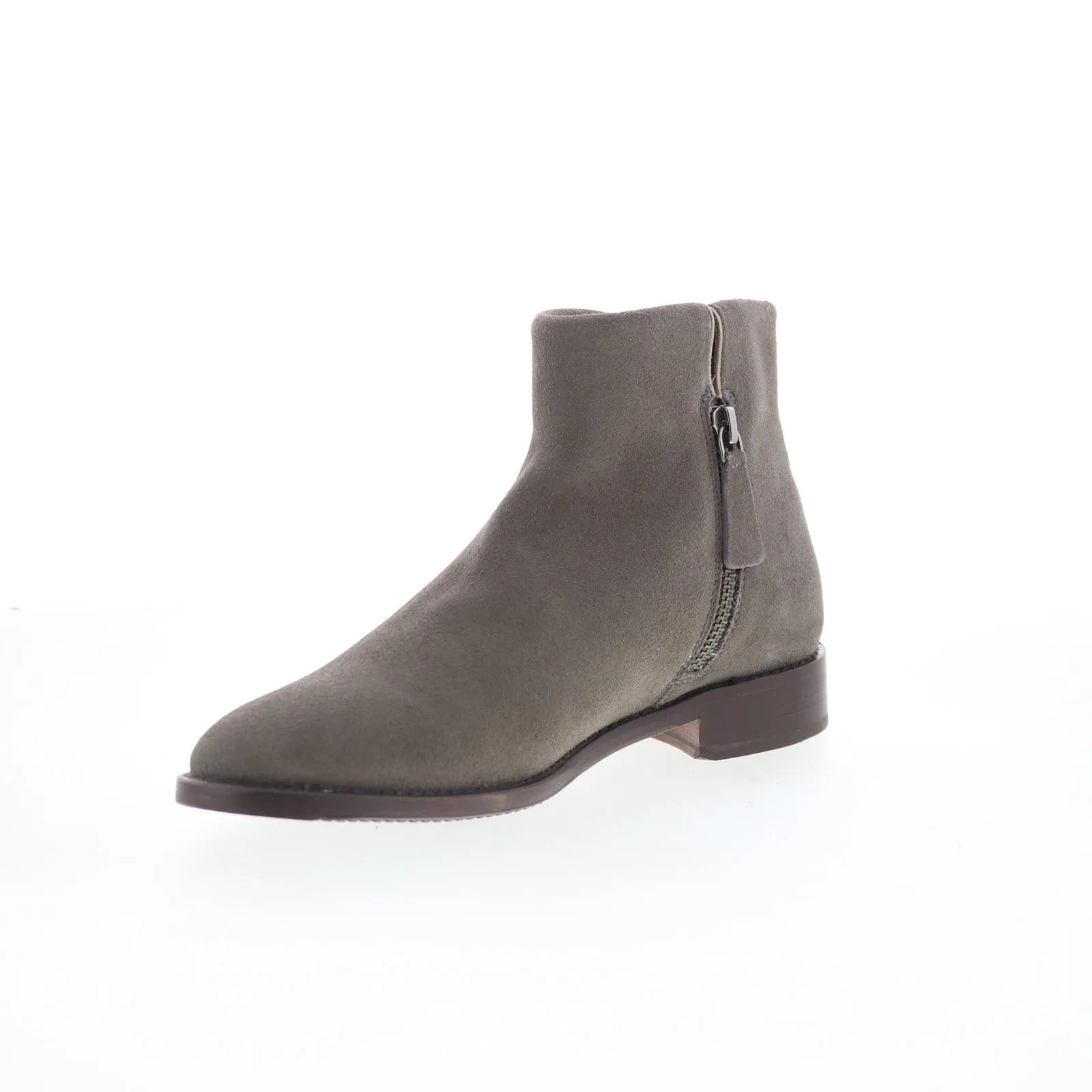 Cool Weather Indoor Use Johnston & Murphy Liliana 78-51960 Womens Gray Suede Casual Dress Boots