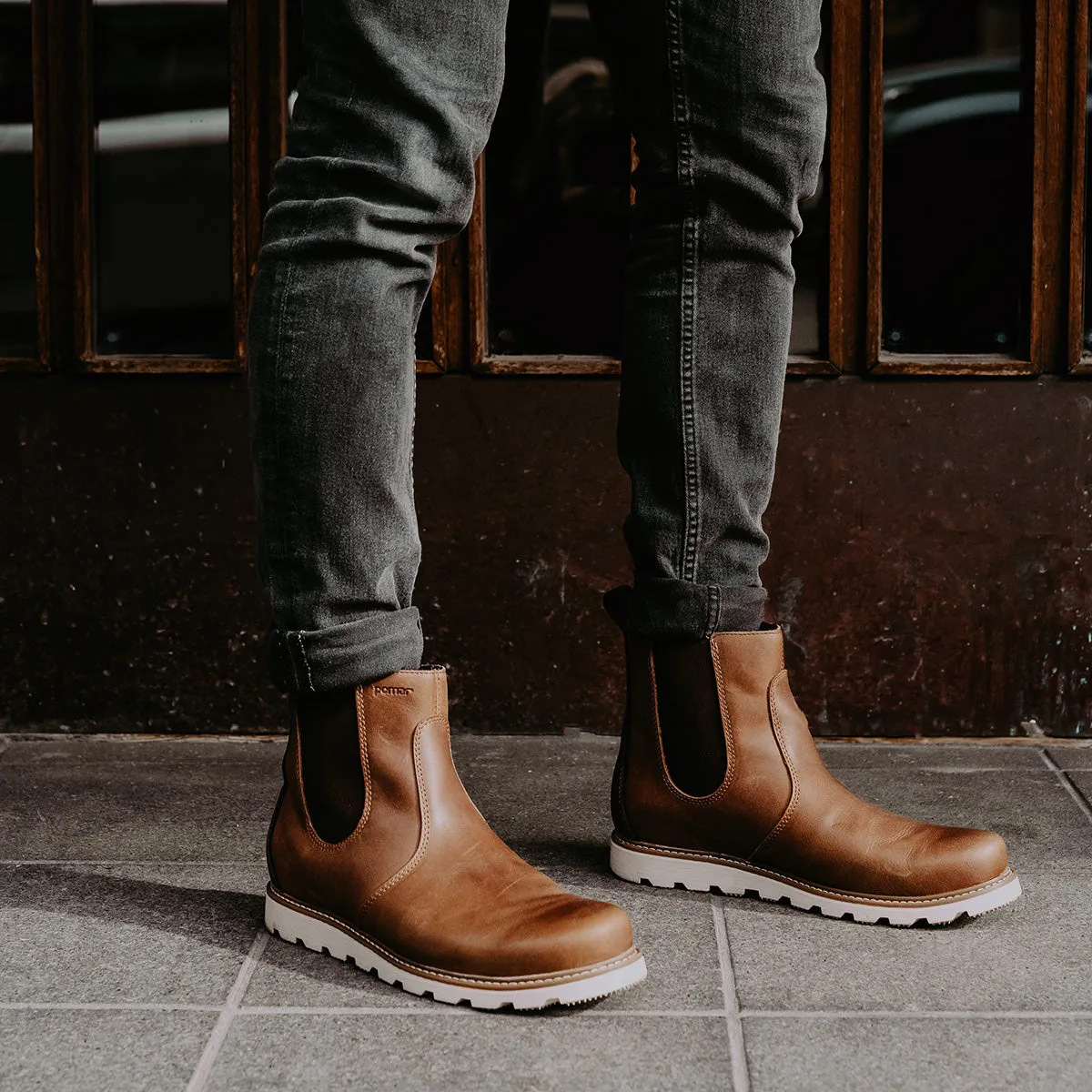 Quality Sole Bold Design RAJA Men's GORE-TEX? eco-friendly Chelsea boots