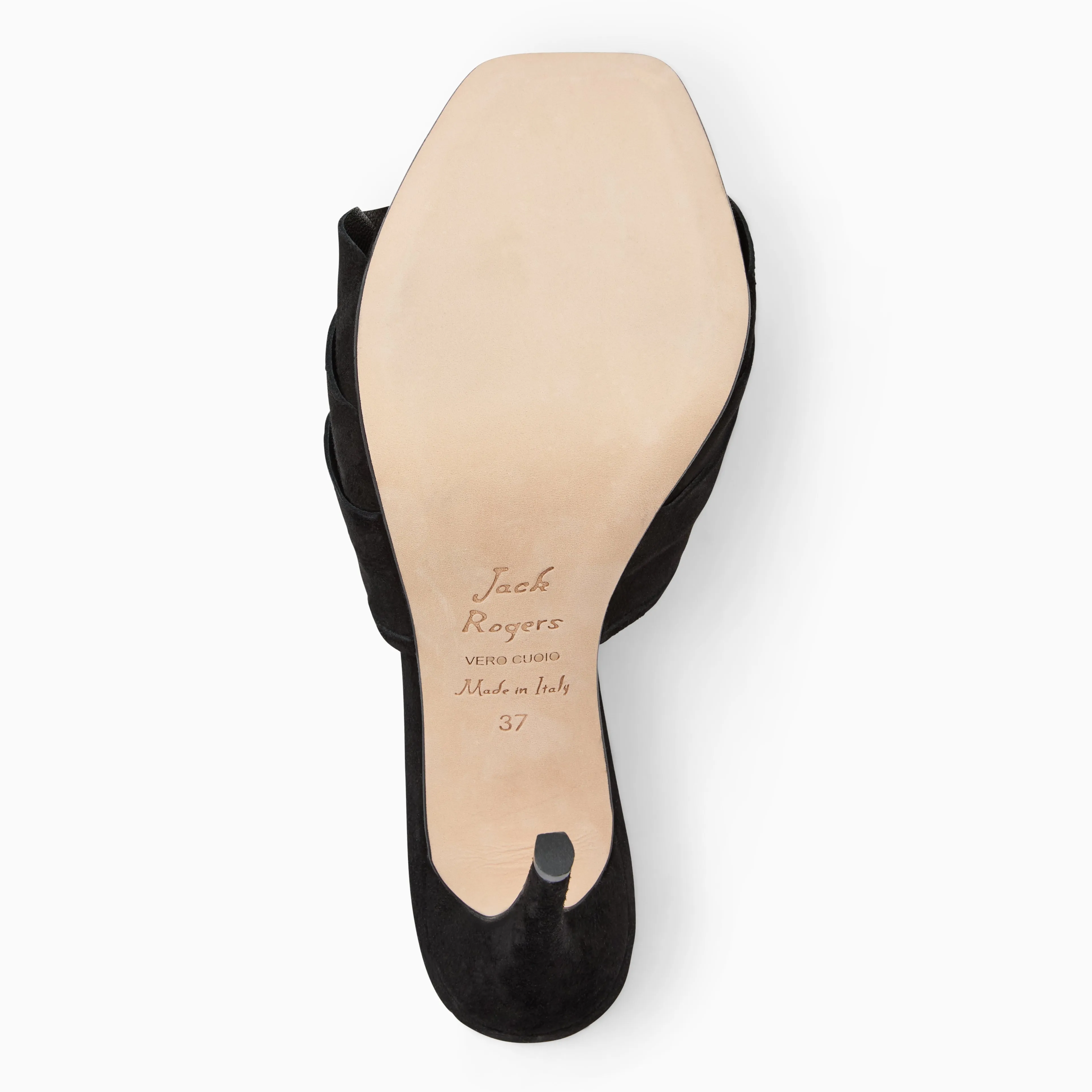 Beatrice Suede Ruffle Heel Hill Walk