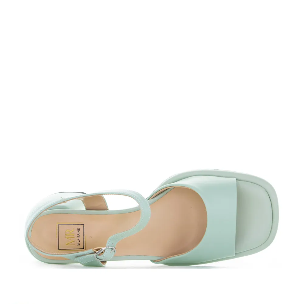 Glittery Pumps MILA RAINE UNITY TIFFANY BLUE