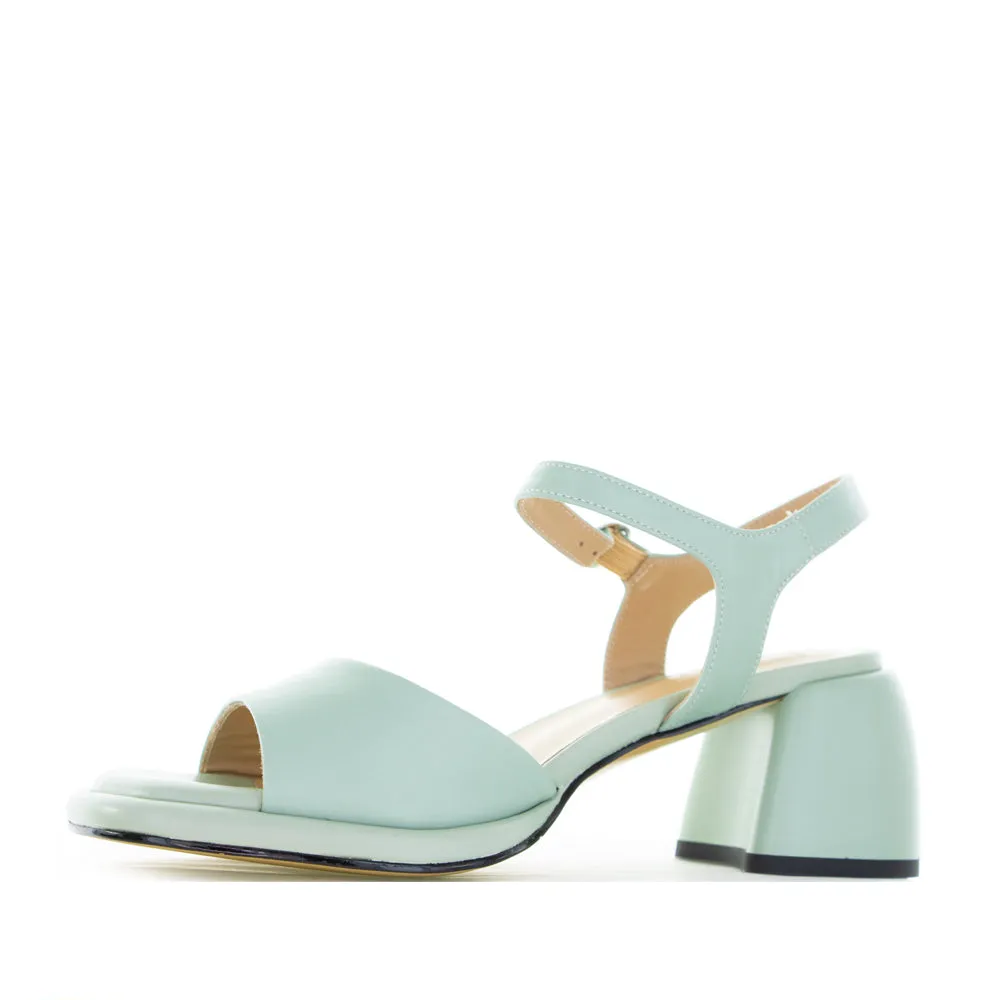 MILA RAINE UNITY TIFFANY BLUE Cushioned Daytime Heels