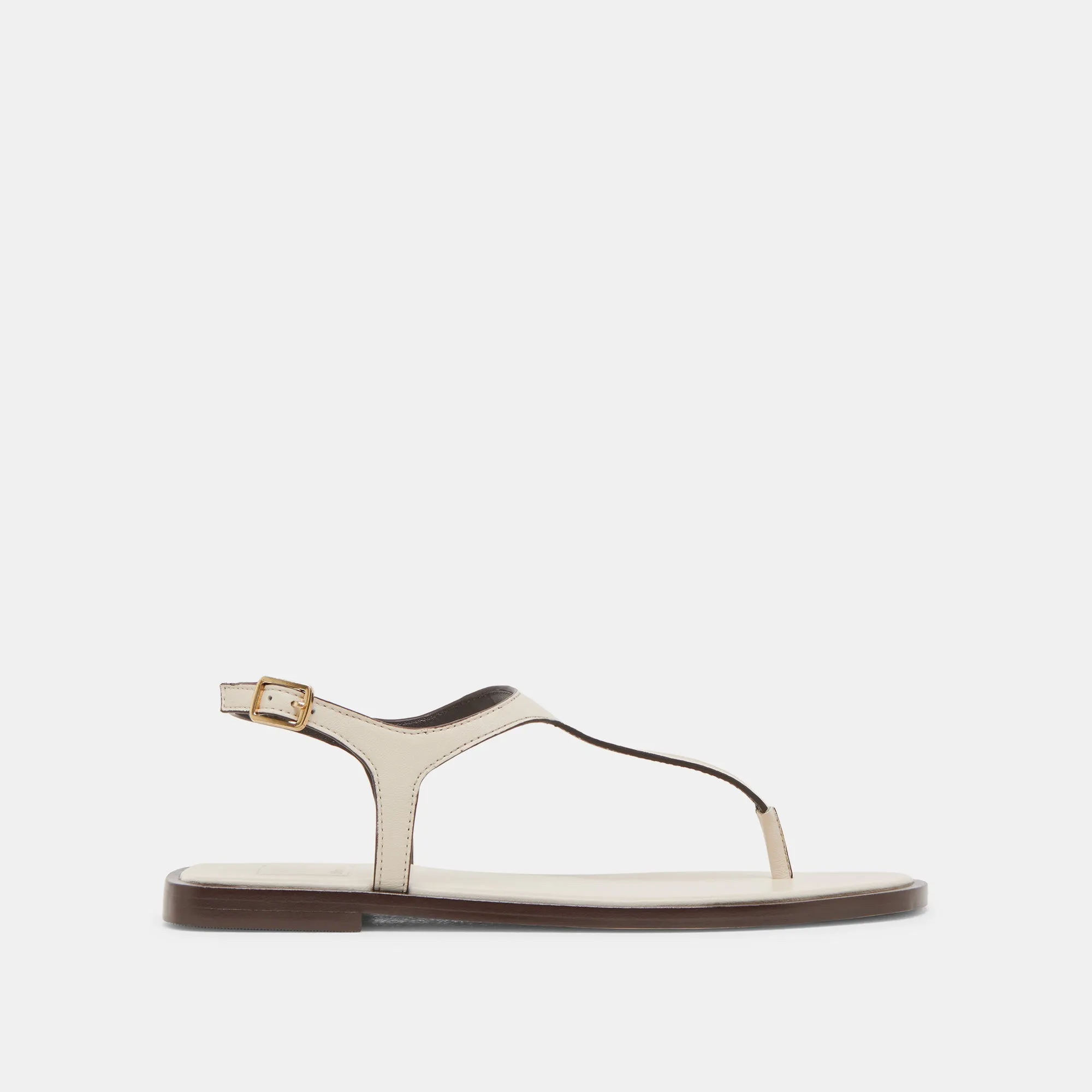 Quick Slide Relax Fit RAYE SANDALS IVORY LEATHER