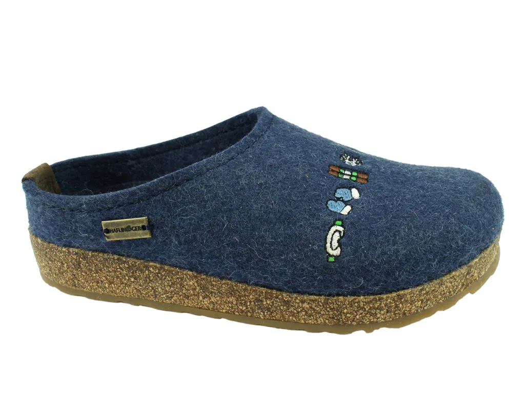 Haflinger Clogs Grizzly Skiing Jeans Stretchable Material Trail Strong
