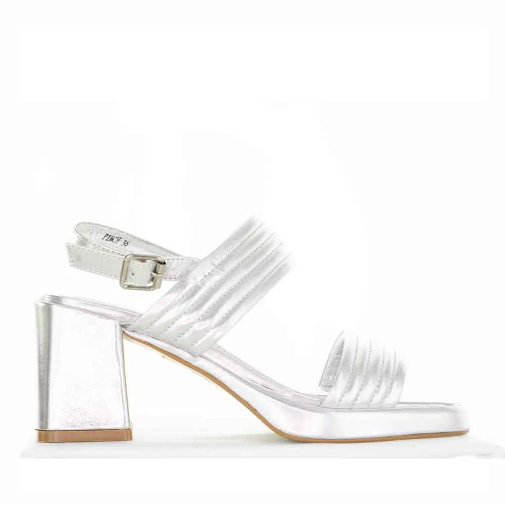 Comfortable Stilettos BRESLEY PINCH SOFT SILVER