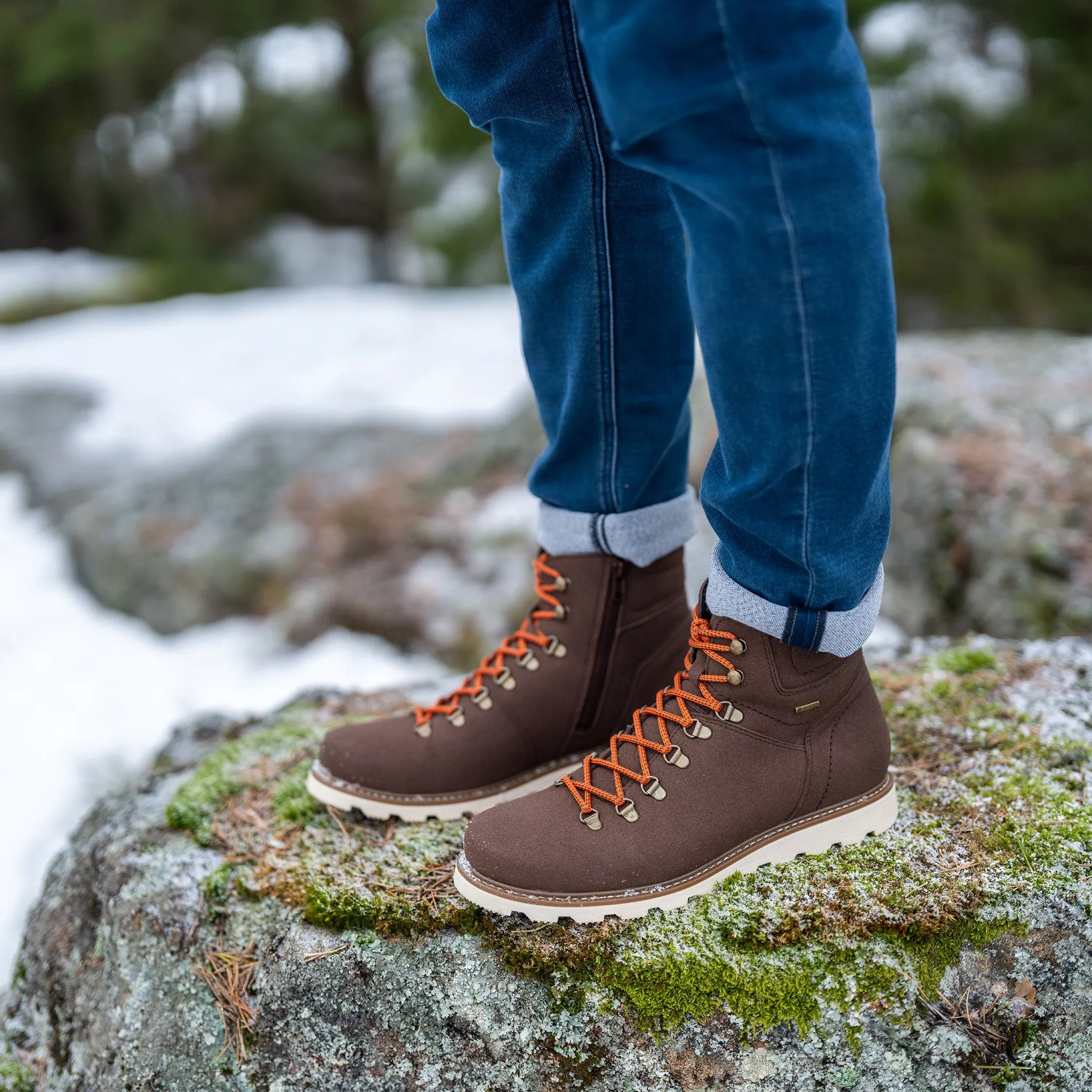 LUKKI Men??s GORE-TEX? vegan ankle boots Cowboy Fan Extreme Comfort