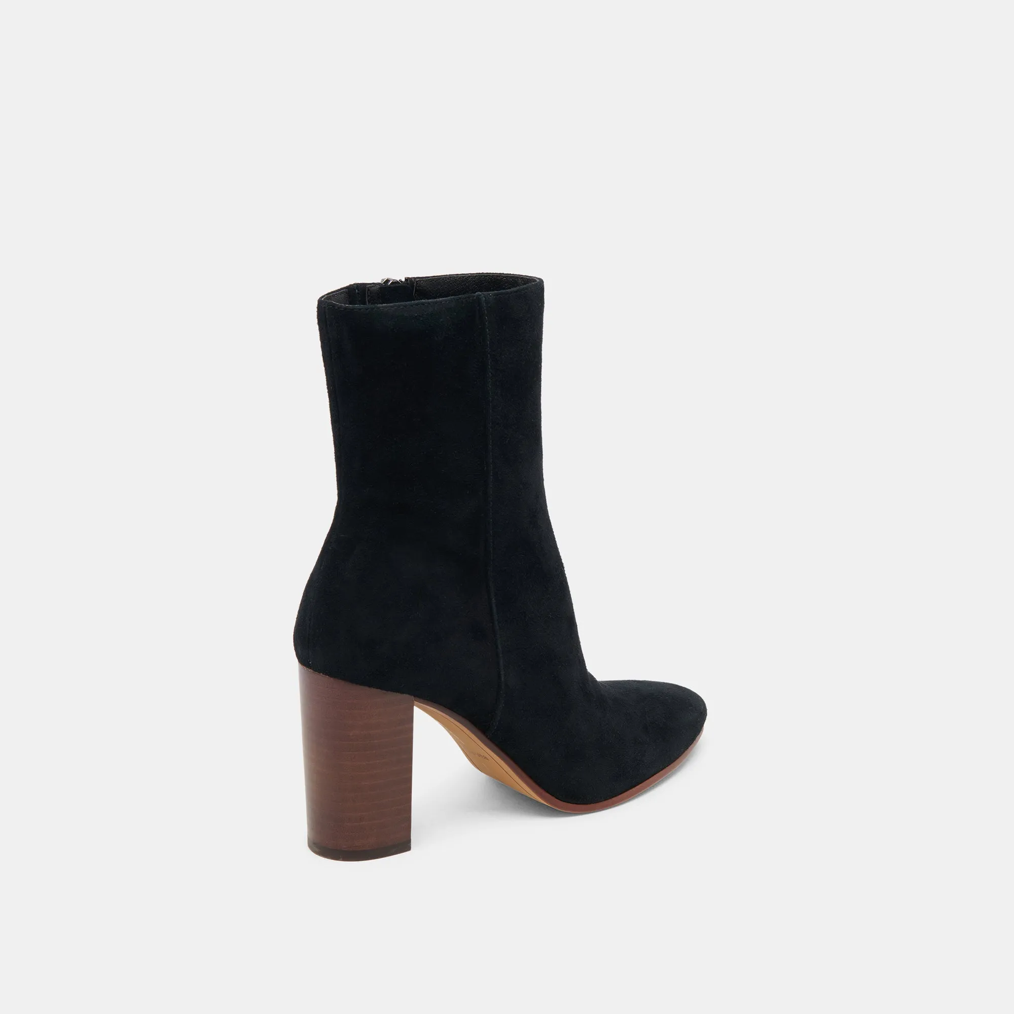 SUZY BOOTIES ONYX SUEDE Moisture-wicking
