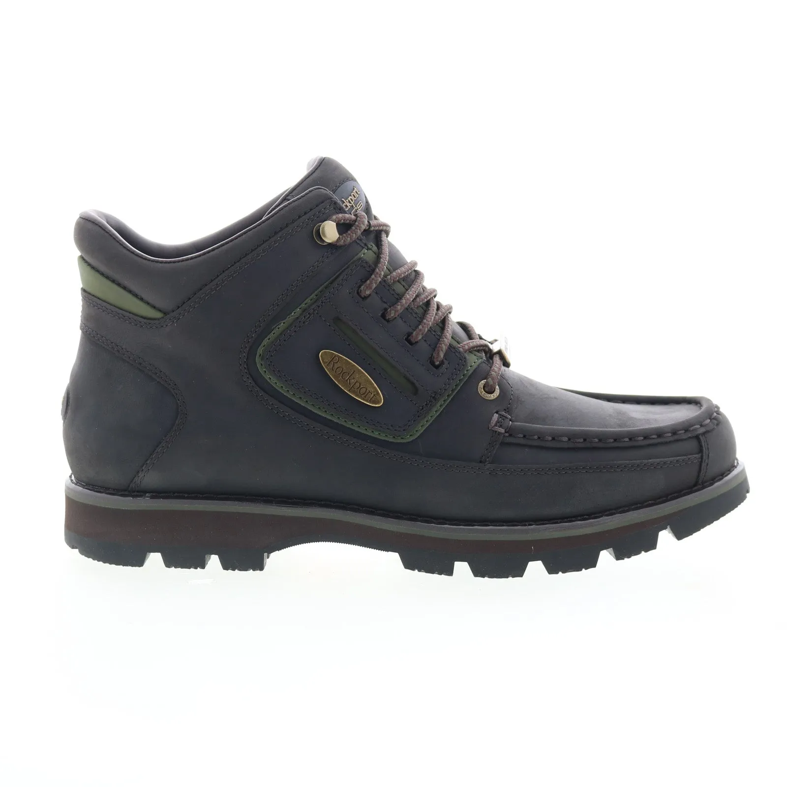 Stability Base Rockport Umbwe II Waterproof Mweka Mens Brown Wide Casual Dress Boots