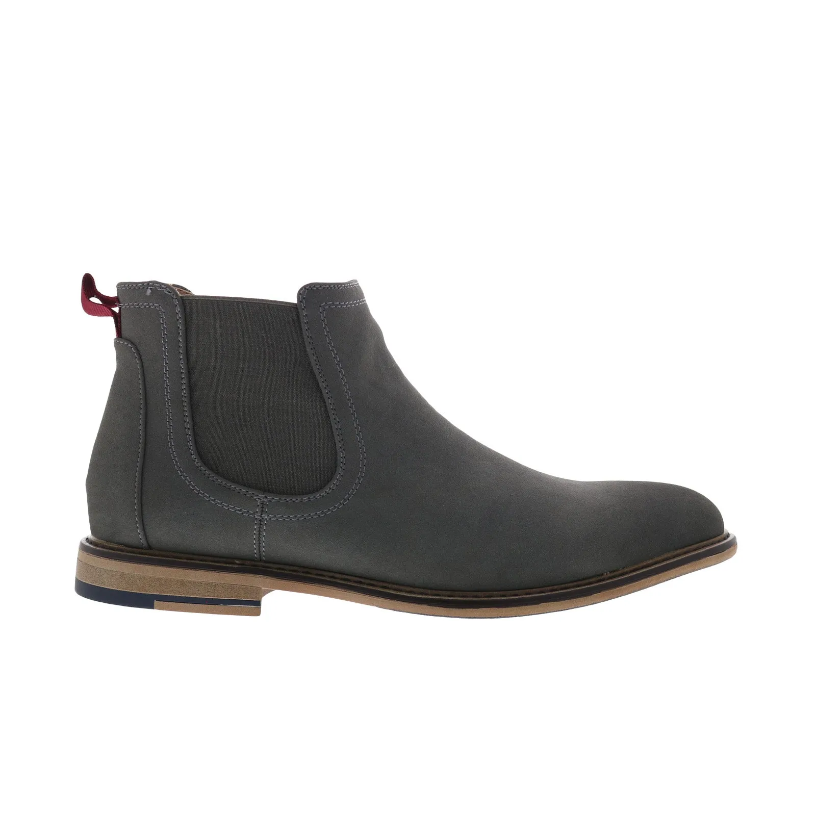 Quality Design Steve Madden M-Greene Mens Gray Synthetic Slip On Chelsea Boots