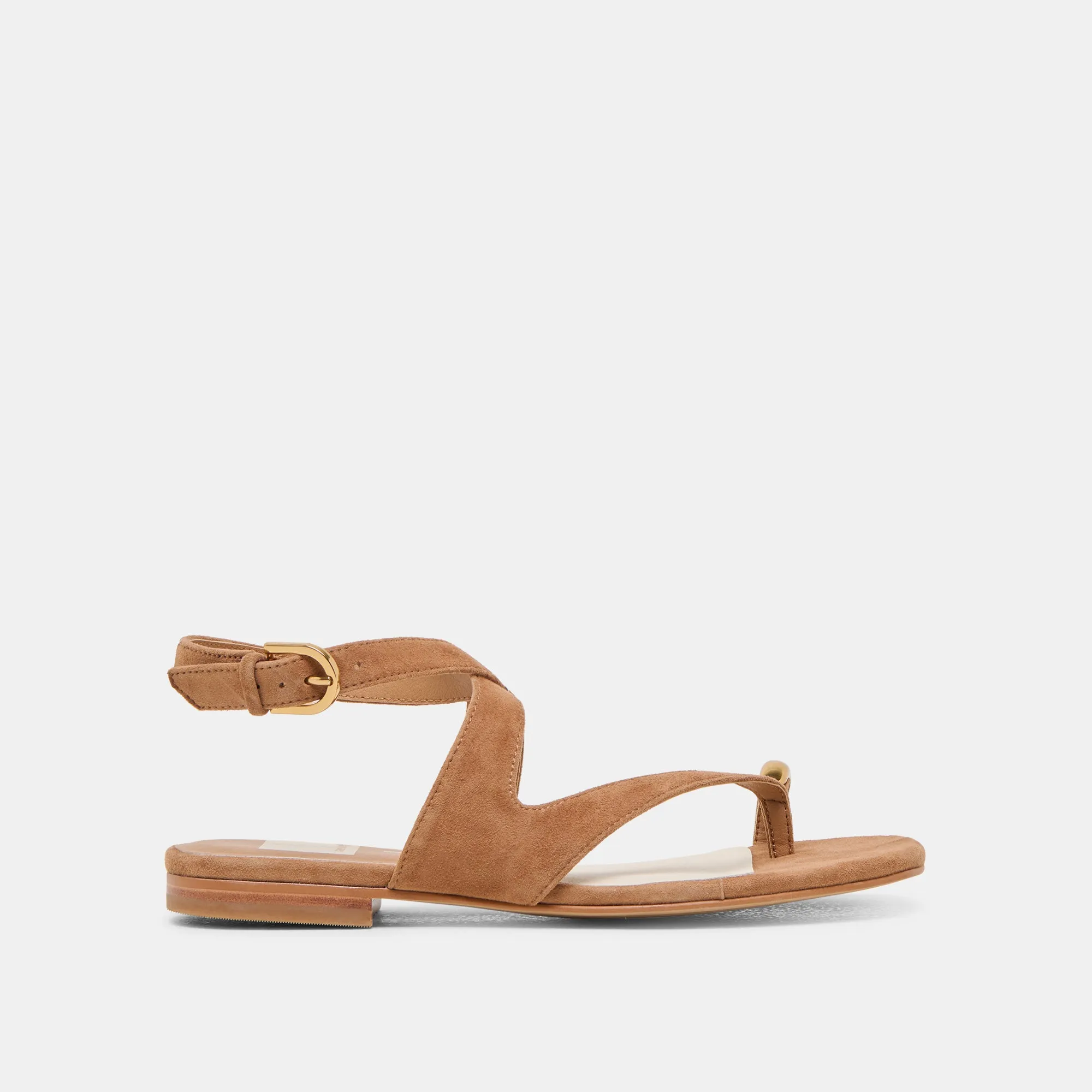 Heel Ease EARLA SANDALS BROWN SUEDE