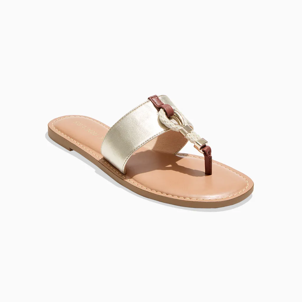 Surf Step Newton Flat Sandal