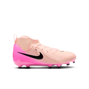 Fast Track Nike Jr. Phantom Luna 2 Academy FG/MG Football Boots (Crimson Tint/Black/Pink Blast)