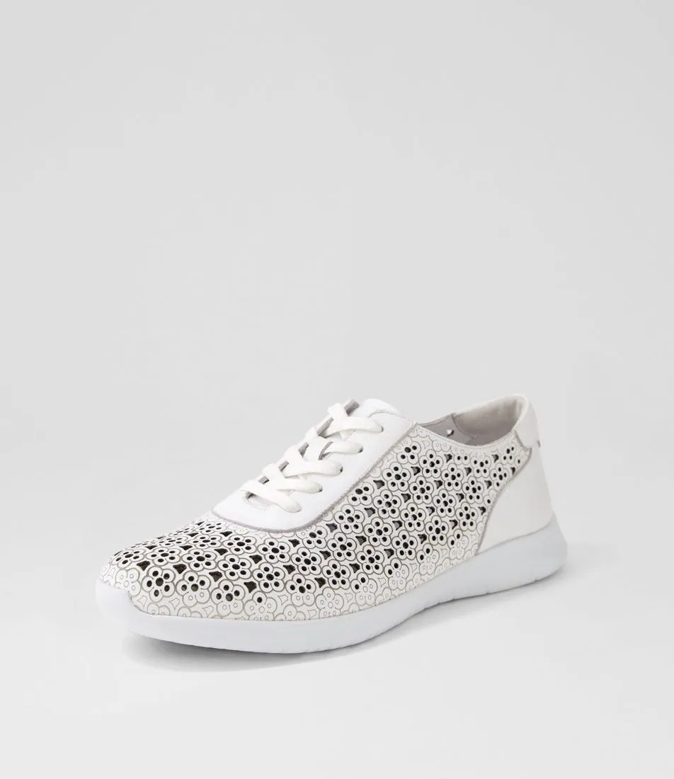 ZIERA FRIELLA WHITE Cotton Base Foot Support