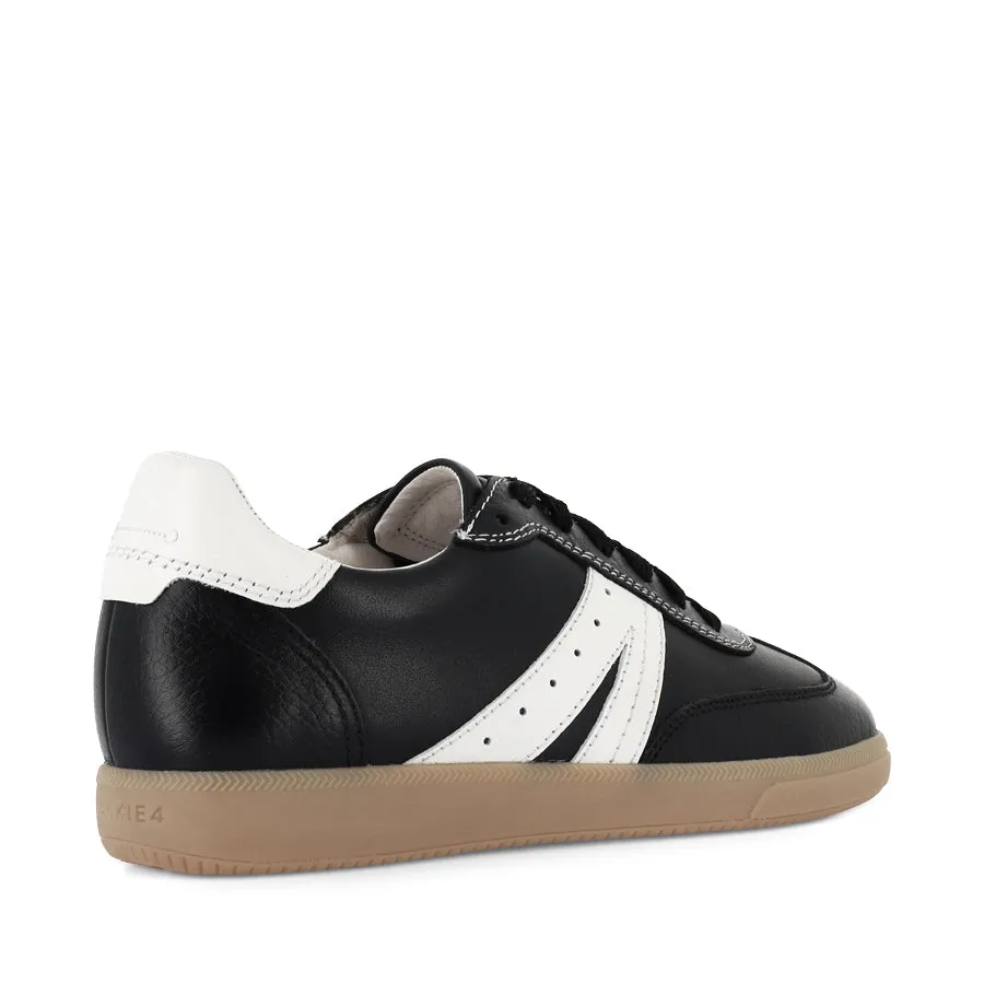 Ankle Support senior - style LEVI - BLACK LEATHER