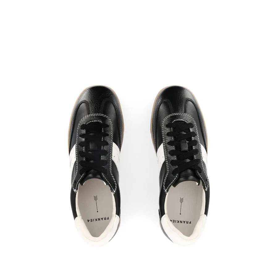 Easy - to - Clean LEVI - BLACK LEATHER