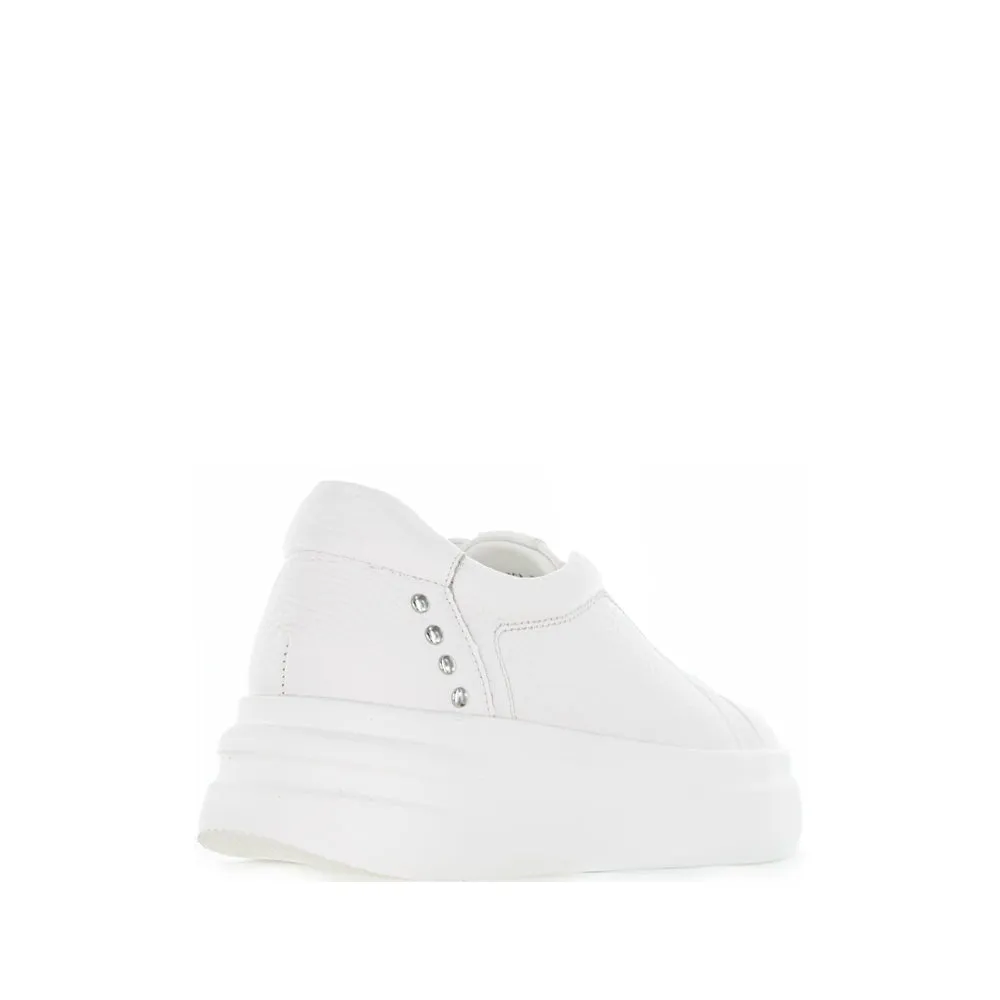 TAMARA LONDON BIANCA WHITE MILLED narrow-fit