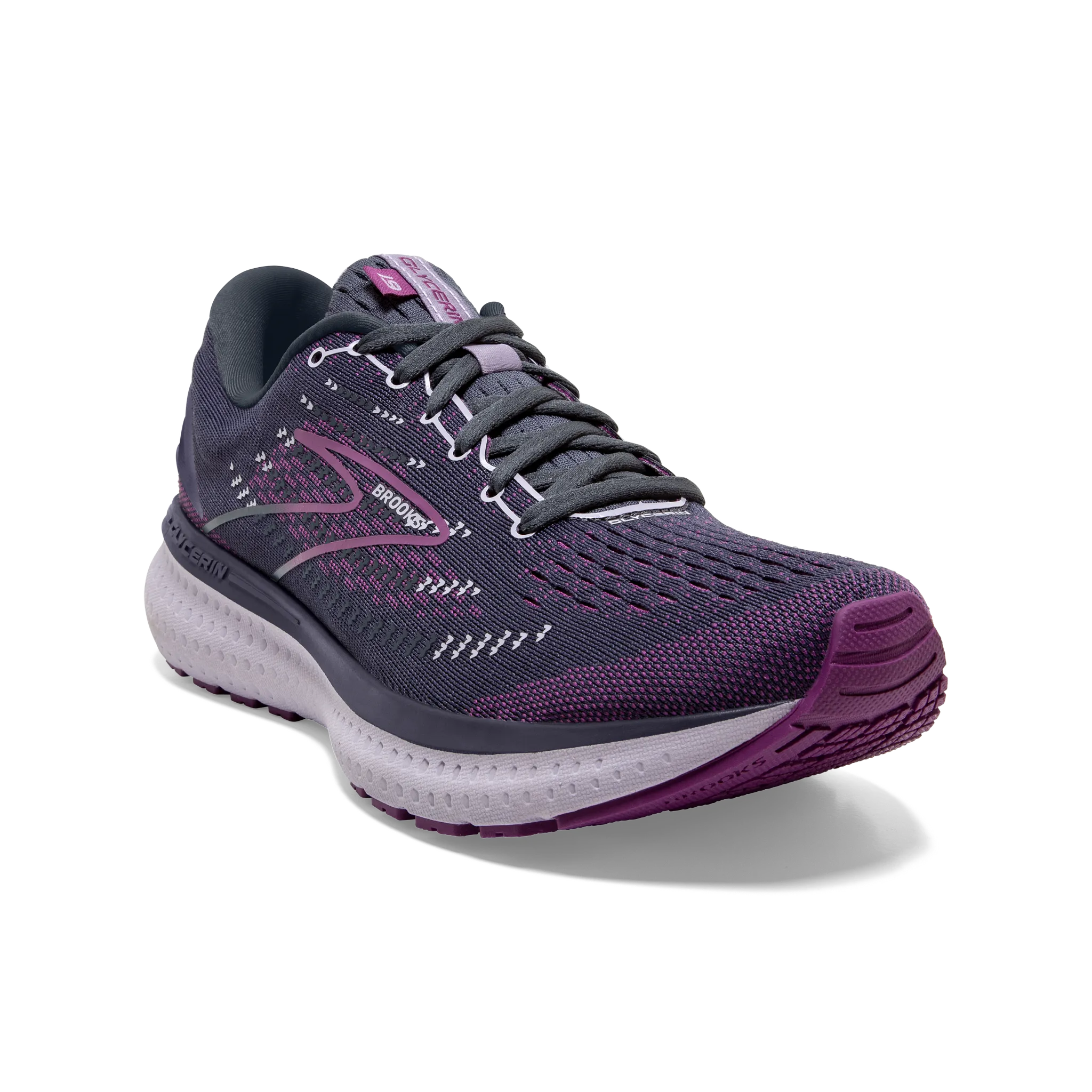 seamless upper running shoes Women's Glycerin 19