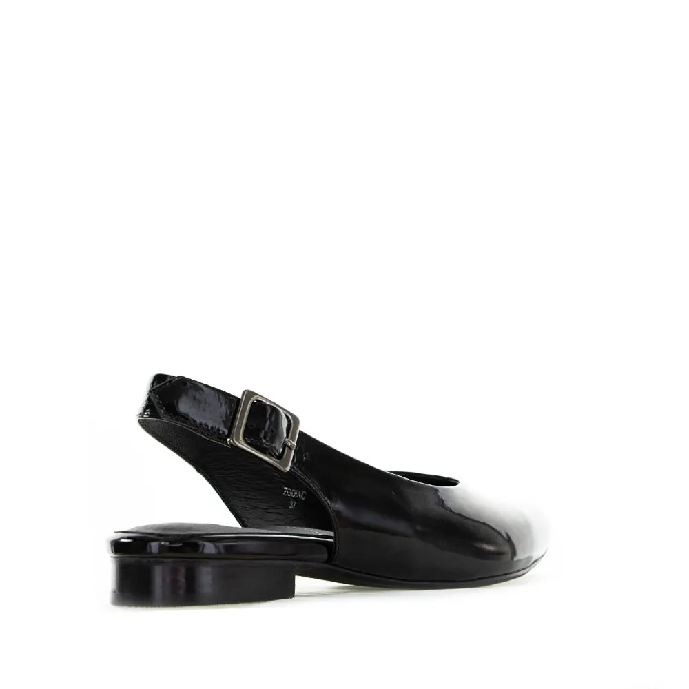 At-Home Style NAKED ARCHES ZODIAC BLACK PATENT