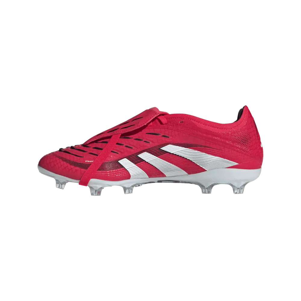 performer horseback riding Adidas Predator Pro Fold-Over Tongue FG Football Boots(Lucid Red/White/Core Black)