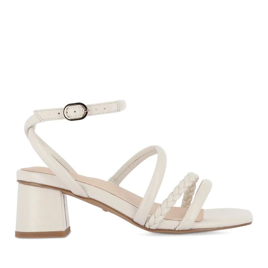 RAMSAY - CHALK BRAID LEATHER least work Effortless support