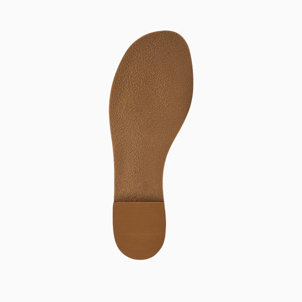 Rock Path Removable insole Lauren II Leather Slide Sandal