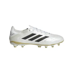 Adidas Copa Pure 3 League FG/MG Football Boots (Zero Metallic/Core Black/Gold Metallic) Tailored Design Relaxed shock absorption