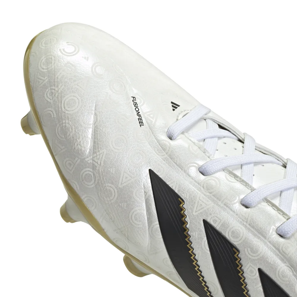 gym - goer Adidas Copa Pure 3 League FG/MG Football Boots (Zero Metallic/Core Black/Gold Metallic)