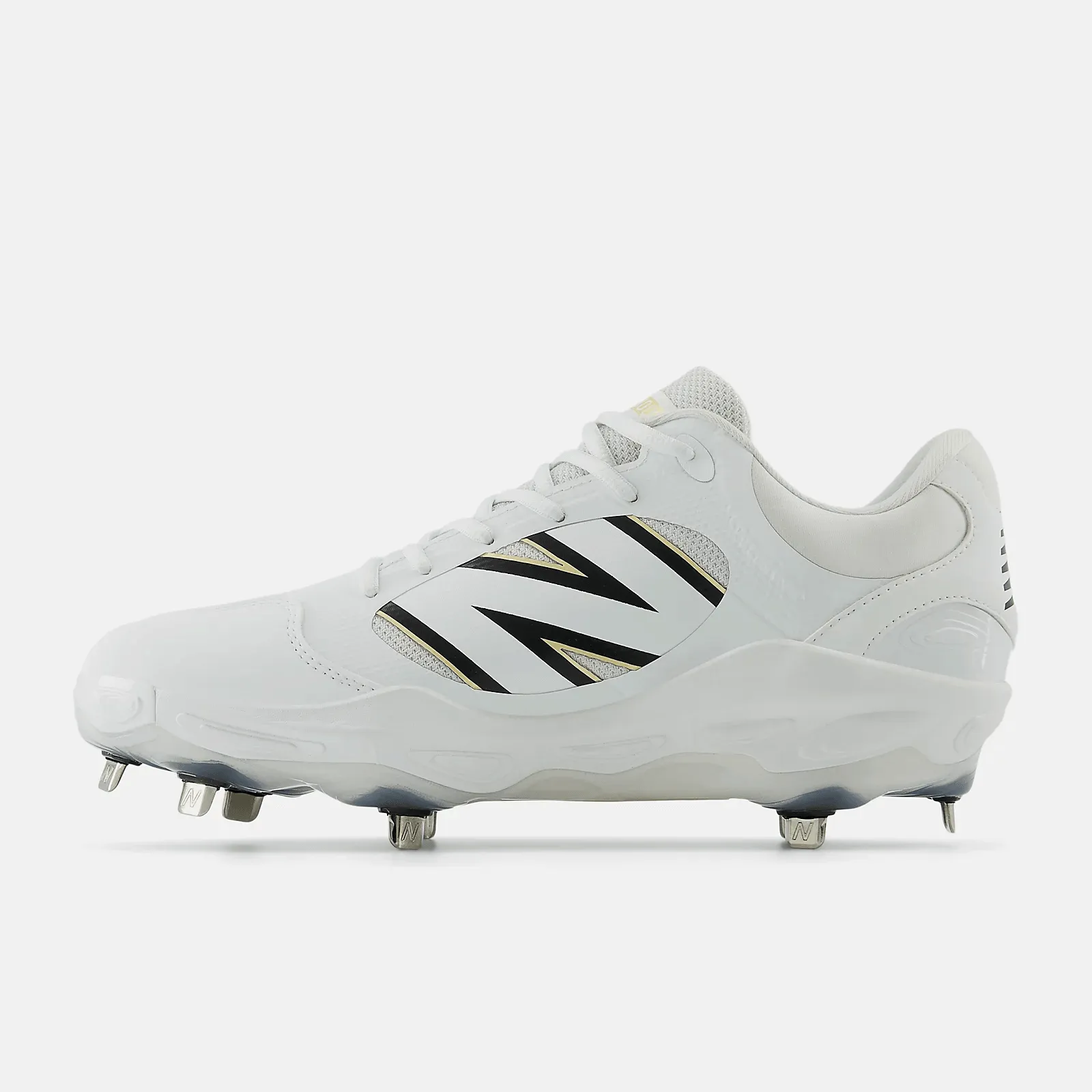 Bold flair New Balance Men's Fresh Foam X 3000 v7 Metal Baseball Cleats - White - L3000TW7