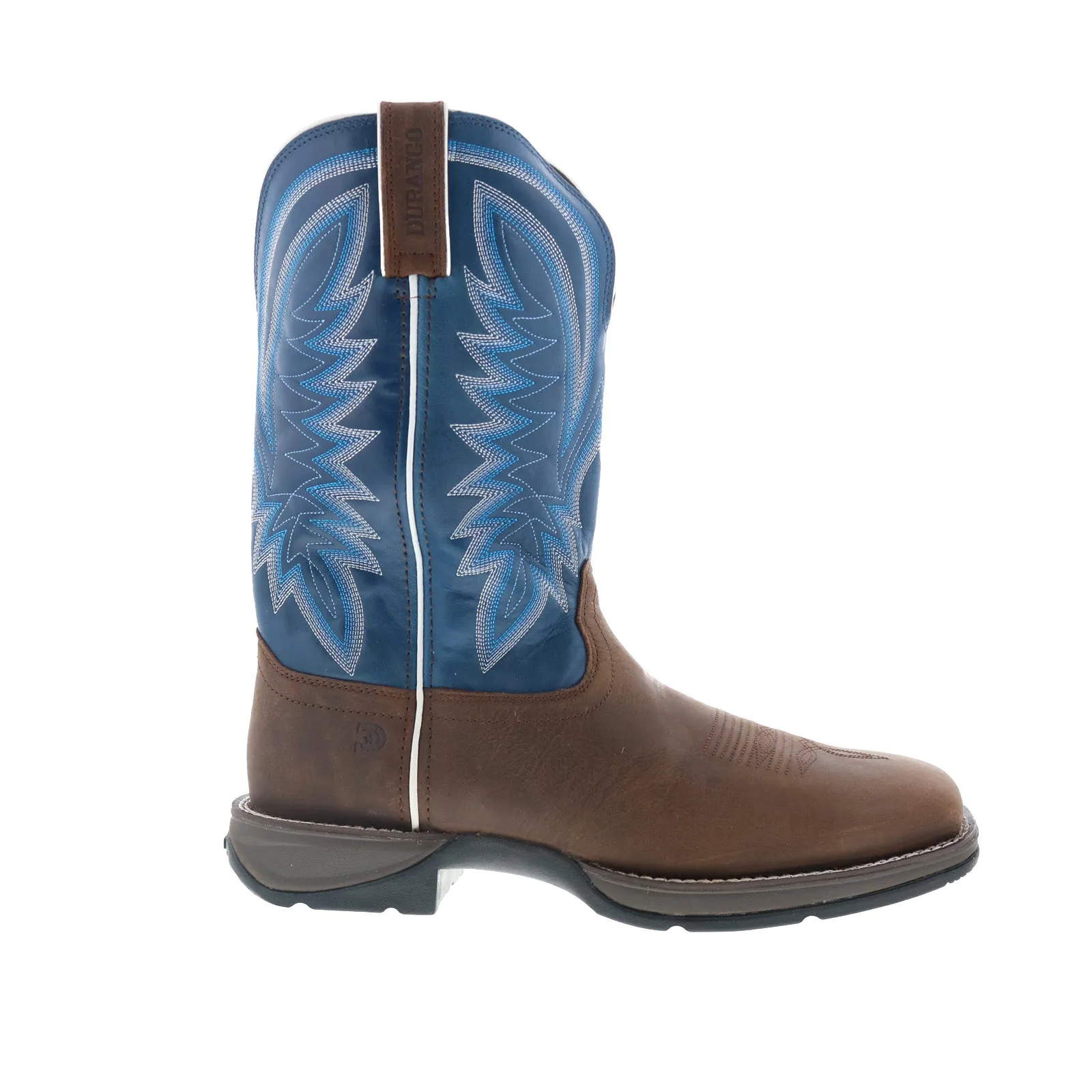 Air Flow Casual Wear Durango Rebel DDB0429 Mens Brown Leather Slip On Western Boots