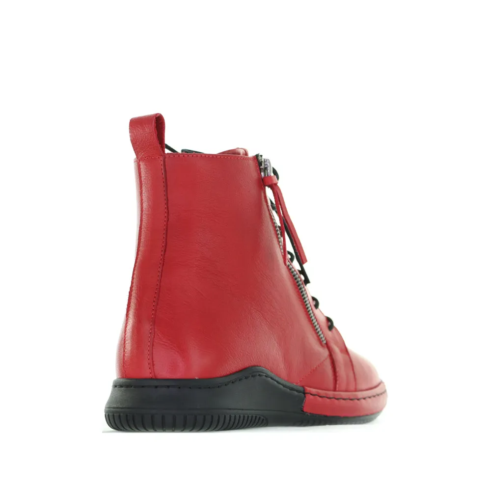 ankle - support casual user LE SANSA VINO RED