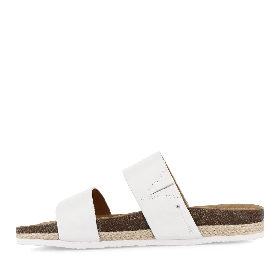 MARIA III - WHITE GRAIN LEATHER Machine washable