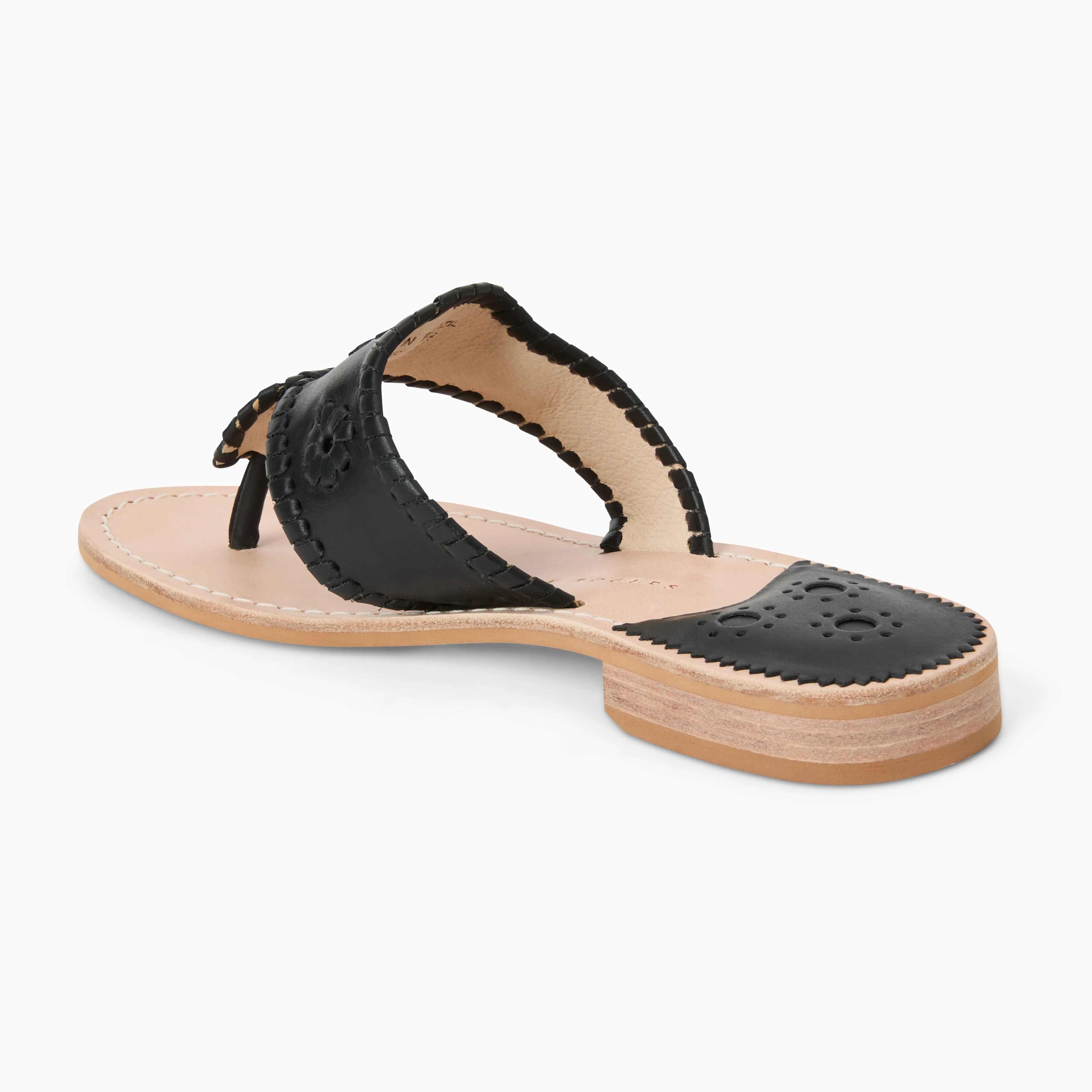 Jacks Leather Flat Sandal Energy Walk