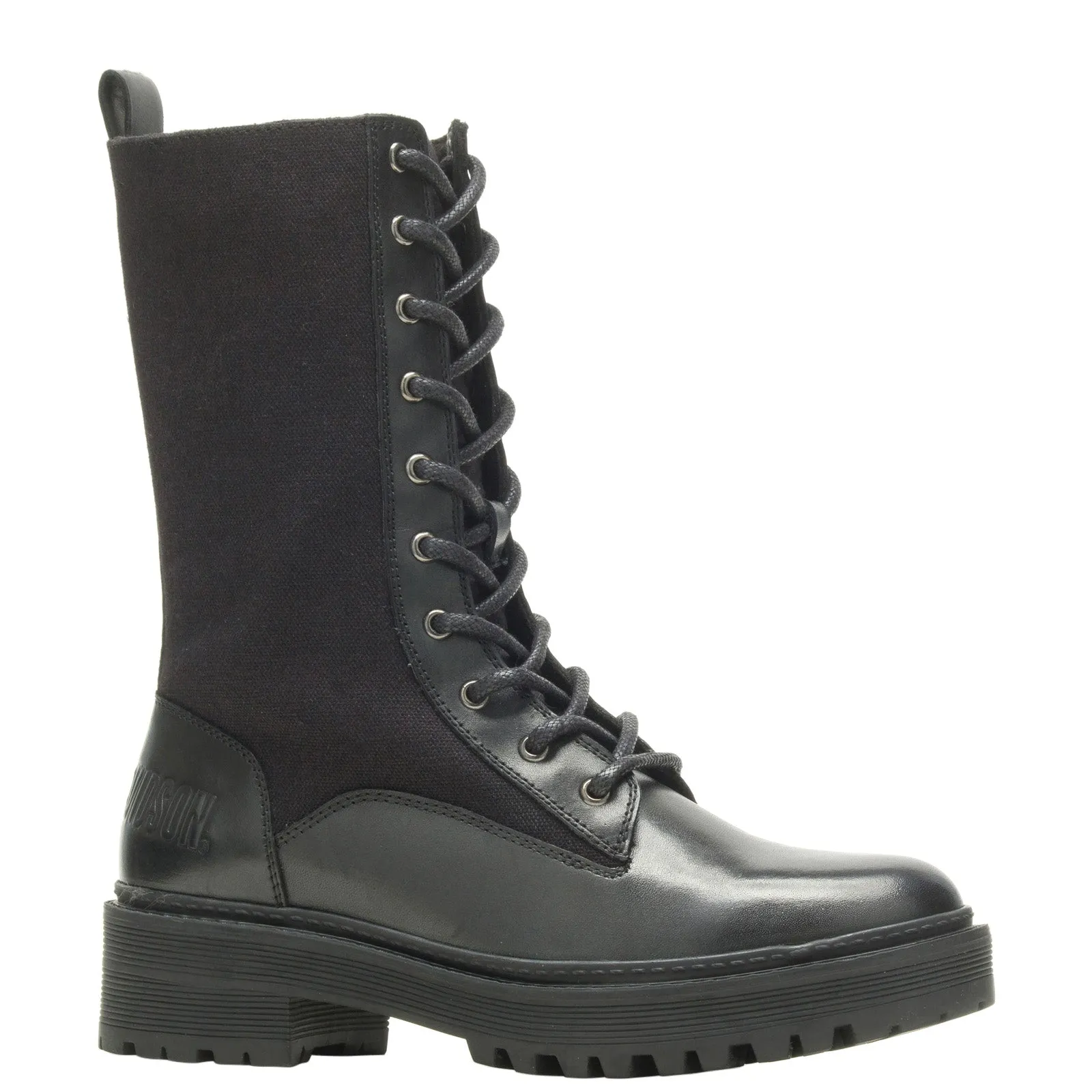 Breathable Interior Harley-Davidson Valene 9" D84779 Womens Black Leather Motorcycle Boots