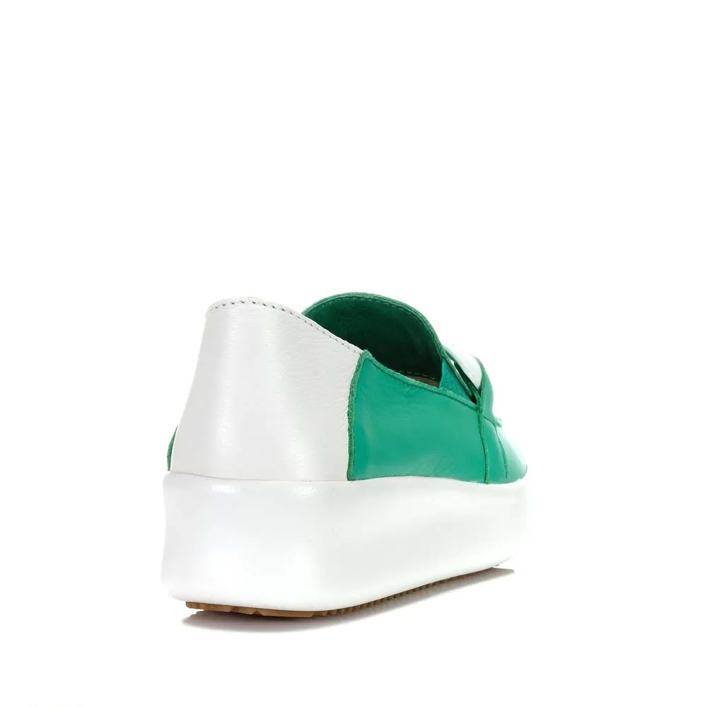 ALFIE & EVIE MOOCH GREEN Instant Foot Access