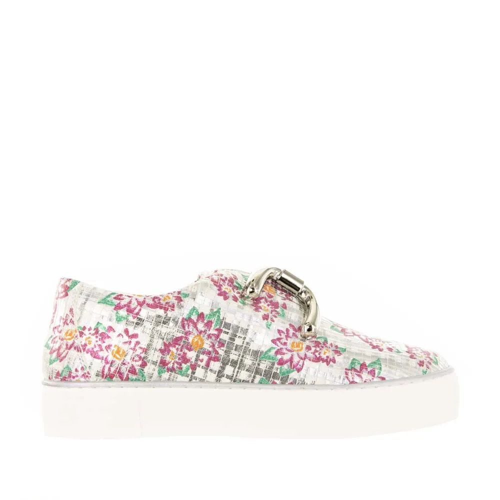 DJANGO & JULIETTE FILPY SILVER FUCHSIA Cloud Like Instant Walk On