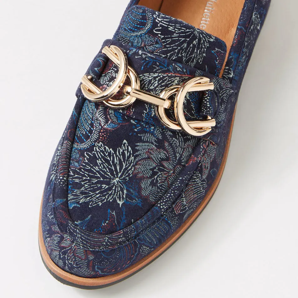 DJANGO & JULIETTE LANNCIS NAVY REGAL Practical Everyday Shoes Urban Sleek